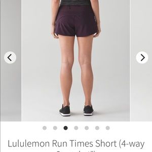 Lululemon run times